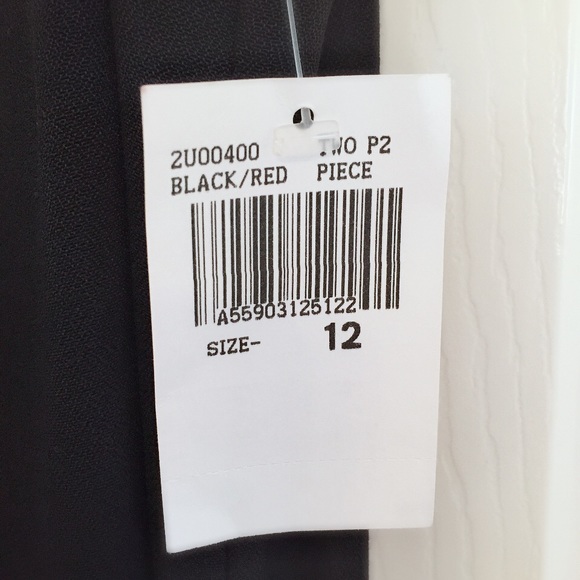 Petite Perception by Irene B black dress size 12 - Picture 4 of 5